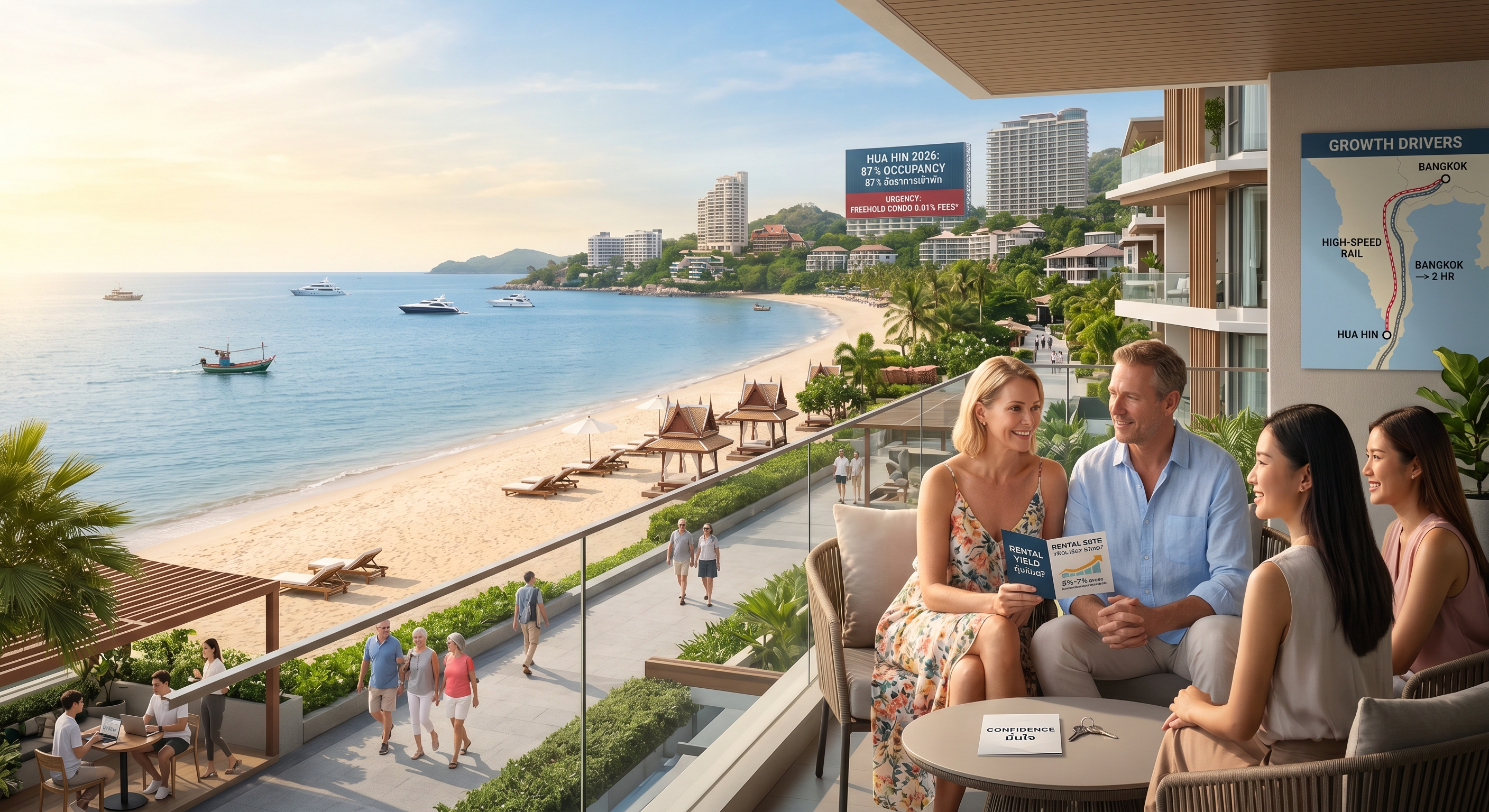 Rental Yield หัวหิน 2026 คุ้มไหม